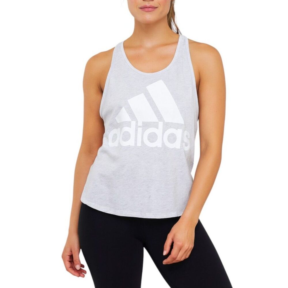 Adidas Women’s Badge of Sport Racerback Tank Top | Size Small